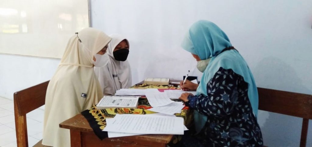 Tes Pengelompokan Kelas Baca Tulis Al-Qur’an