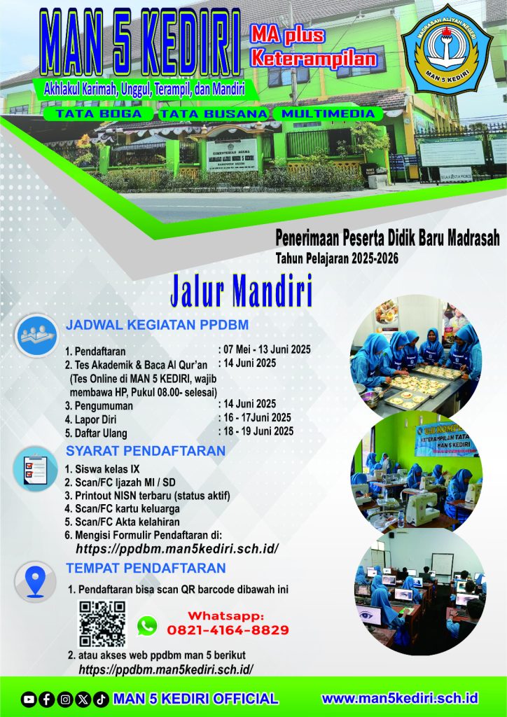PPDBM JALUR MANDIRI 2025