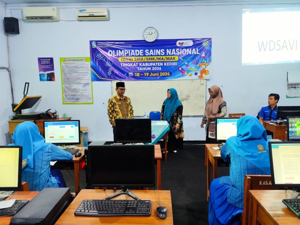 Semangat Berkompetisi, Puluhan Siswa MAN 5 Kediri Ikuti Olimpiade Sains Nasional (OSN) 2026 Semangat Berkompetisi, Puluhan Siswa MAN 5 Kediri Ikuti Olimpiade Sains Nasional (OSN) 2026