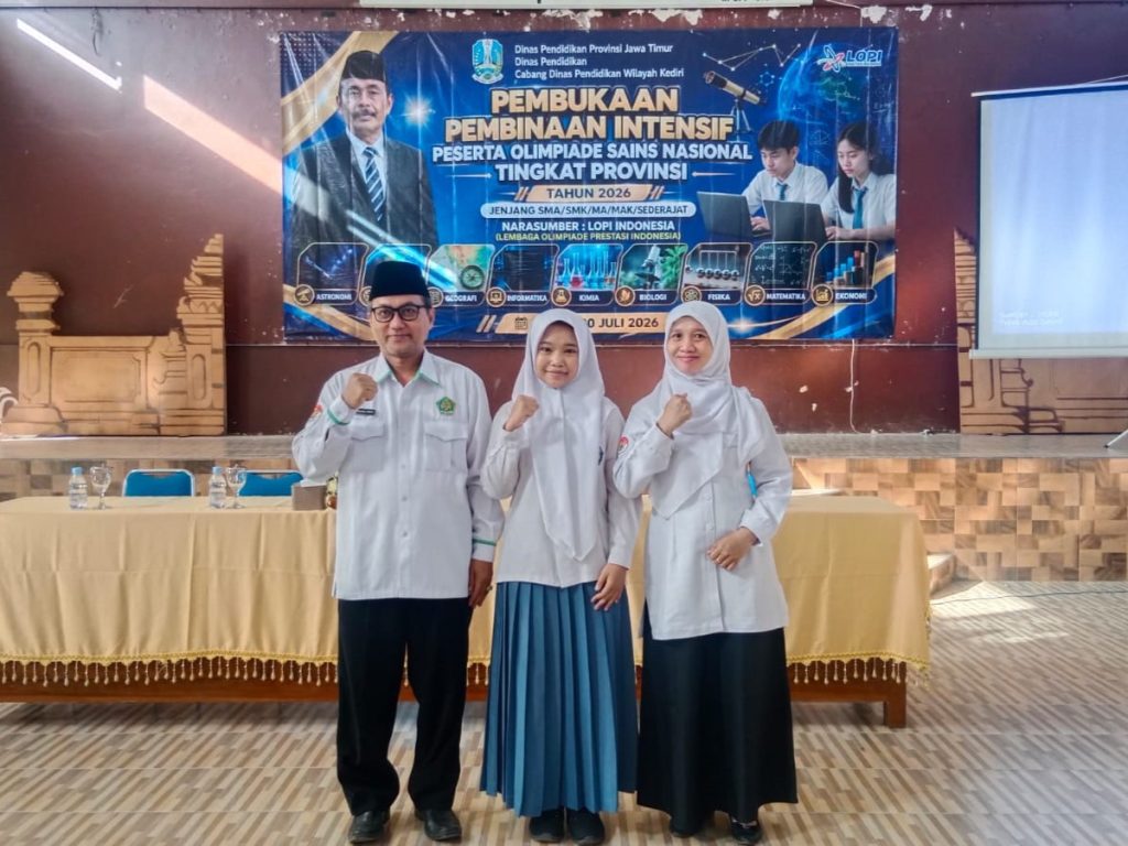 Bintang Muda MAN 5 Kediri Bersinar! Nabilla Yuanita Maharani Jalani Pembinaan Intensif OSN-P Kimia Bintang Muda MAN 5 Kediri Bersinar! Nabilla Yuanita Maharani Jalani Pembinaan Intensif OSN-P Kimia