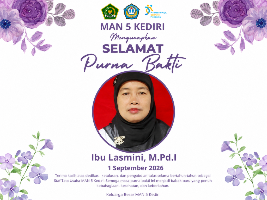 Selamat Purna Bakti Ibu Lasmini, M.Pd.I